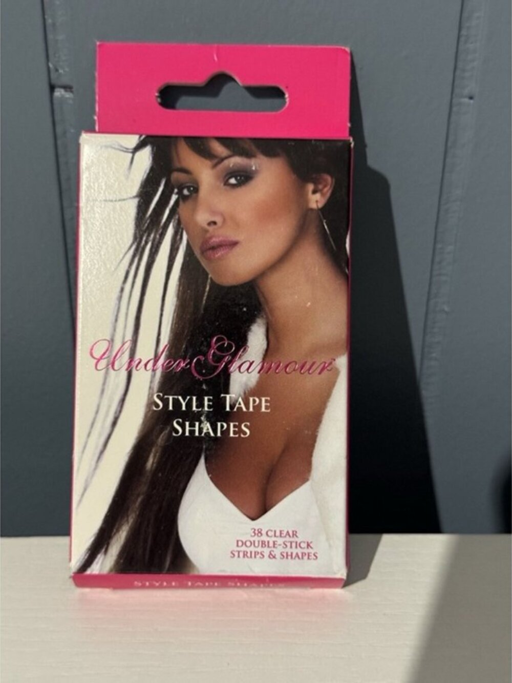UnderGlamour Style Tape Shapes 38pc Double Stick Fashion Clothing Tape Bra Dress